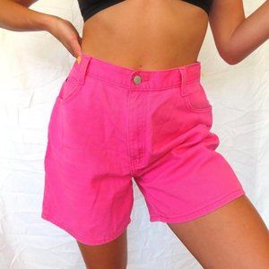 Citano Size 12 Retro Mom Shorts Size Large Pink